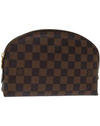 Louis Vuitton - Cosmetic Pouch Canvas Clutch Bag (pre-owned) - Lyst