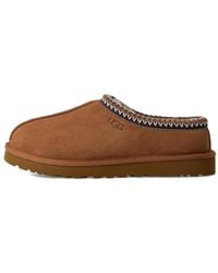 UGG - Tasman Ii 1174671-Che Slipper Chestnut Suede Round Toe Slip-On Gug159 - Lyst