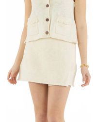Emily Mccarthy - Wrap Mini Skort - Lyst