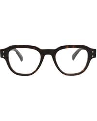 dunhill - Round-Frame Acetate Optical Frames - Lyst