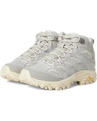 Merrell - Moab 3 Mid J038392 Paloma Leather Waterproof Hiking Boots Dwa3691 - Lyst