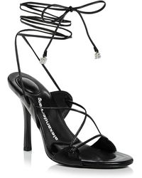 Alexander Wang - Lucienne Leather Dressy Slingback Sandals - Lyst