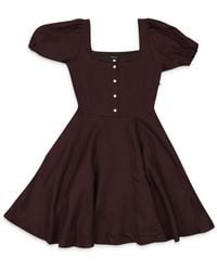 CALLIPYGIAN - Linen?Button?Down Mini Dress - Lyst