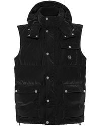 Philipp Plein - Nylon Down Jacket Vest - Lyst