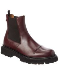 Ferragamo - Leather Boot - Lyst