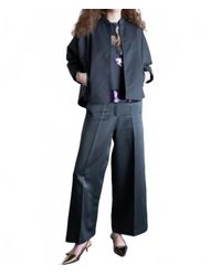 Psophia - Heritage Wide Leg Trouser - Lyst