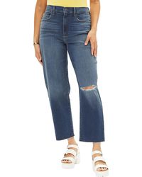 Hudson Jeans - Kass High-rise Ankle Straight Leg Jeans - Lyst