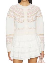 LoveShackFancy - Shantae Cardigan - Lyst