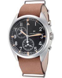 Hamilton - 41mm Brown Quartz Watch H76522531 - Lyst