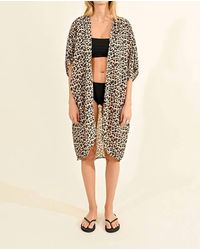 Molly Bracken - Leopard Kimono - Lyst
