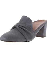 Vionic - Presley Suede Square Toe Mules - Lyst