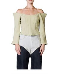 Paris Georgia Basics - Henry Bodice Top - Lyst