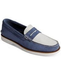 Sperry Top-Sider - A/o Penny Ds Suede Colorblock Loafers - Lyst