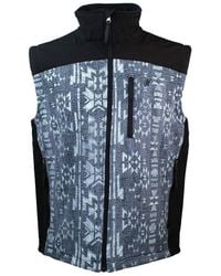 Hooey - Aztec Softshell Vest - Lyst