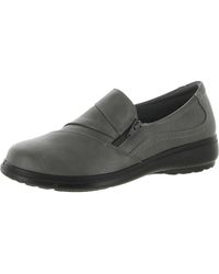 Easy Street - Kimi Faux Leather Slip On Loafers - Lyst