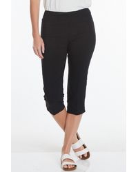 Slimsation By Multiples - Pull On Capri Pant - Lyst