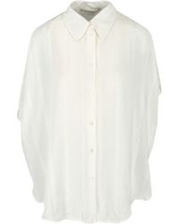 Stella McCartney - Button-up Collared Blouse - Lyst