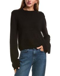LUXE ALWAYS - Pointelle Sweater - Lyst