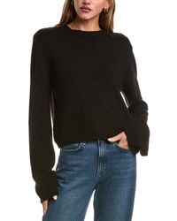 LUXE ALWAYS - Pointelle Sweater - Lyst