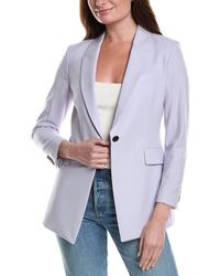 Theory - Etiennette Wool-blend Blazer - Lyst
