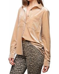 Easel - Button Down Collared Shirt - Lyst