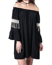 Umgee - Bell Sleeve Boho Chic Dress - Lyst