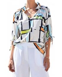 Sofia Collections - Eloise Ruffle Blouse - Lyst