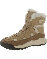 Sorel - Faux Fur Lined Manmade Winter & Snow Boots - Lyst