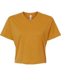 Next Level - Ideal Crop Top - Lyst