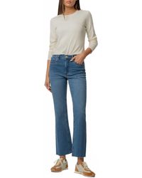 Kut From The Kloth - Kelsey High Rise Ankle Flare Jeans With Leg Inset - Lyst