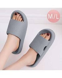 Fashnzfab - Solid Soft Sole Slippers M/L - Lyst