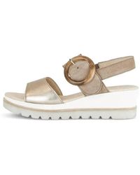 Gabor - Wedge Sandal - Lyst