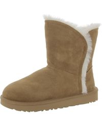 UGG - Suede Wool Blend Winter & Snow Boots - Lyst