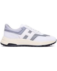 Hogan - Chunky Rubber Sole Sneakers With Padded Ankle - Lyst