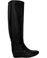 Lanvin - Knee-High Wedge Boots - Lyst