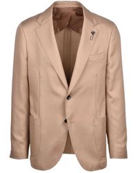 Lardini - Cashmere Virgin Wool Silk Jacket - Lyst