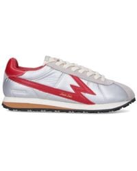 MOA - Shiny Sneakers With Bold Lightning Detailing - Lyst