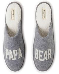 Dearfoams - Carson Papa Bear Dad Scuff Slipper - Lyst