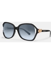 COACH - Integration Flower Sunglasses - Lyst
