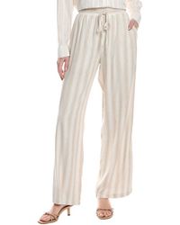 Bella Dahl - Side Slit Wide Leg Linen Pant - Lyst