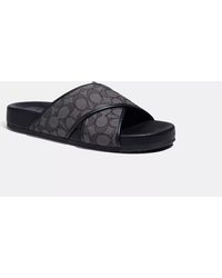 COACH - Crossover Sandal - Lyst