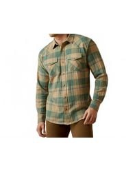Ariat - Huxlee Retro Fit Snap Front Shirt - Lyst