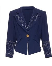 Christian Lacroix - Geometric Cord Embroidery Jacket - Lyst