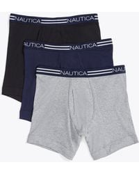 Nautica - Classic Boxer Briefs, 3-pack - Lyst