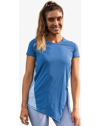 Calypsa - Side Split Tie Up Tee - Lyst