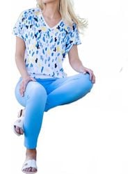 Marble - Spots V-Neck Top - Lyst