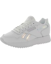 Reebok - Glide Ripple Double Leather Embossed Casual And Fashion Sneakers - Lyst