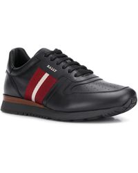 Bally - New Astel 6231537 Calf Plain Leather Sneakers - Lyst