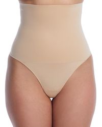Maidenform - Firm Control Tame Your Tummy High-waist Thong - Lyst