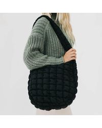 Pretty Simple - Carmen Puffy Quilted Hobo Tote Bag - Lyst